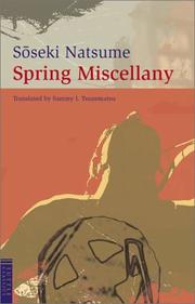 Cover of: Spring Miscellany and London Essays by 夏目漱石, Ikuo Tsunematsu