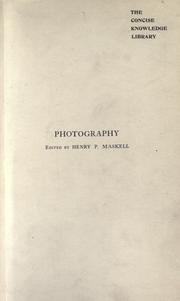 Cover of: Photography