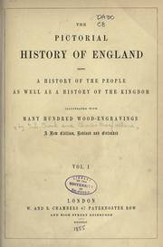 Cover of: The pictorial history of England by George L. Craik