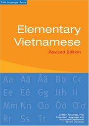 Cover of: Elementary Vietnamese