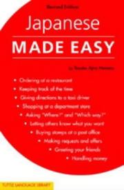 Cover of: Japanese Made Easy