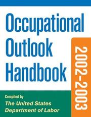 Cover of: Occupational Outlook Handbook, 2002-2003 Edition