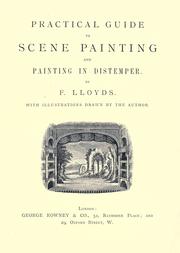 Practical guide to scene painting and painting in distemper by F. Lloyds