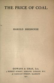 Cover of: The price of coal