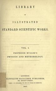 Cover of: Principles of physics and meteorology.