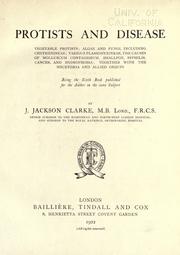 Cover of: Protists and disease. by James Jackson Clarke