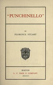 Cover of: "Punchinello."