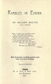 Cover of: Rambles in Eirinn | William Bulfin