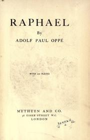 Cover of: Raphael.