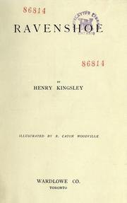 Cover of: Ravenshoe. | Henry Kingsley
