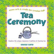 Cover of: Tea Ceremony by Shozo Sato, Alice Ogura Sato