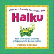 Cover of: Haiku by Patricia Donegan, Patricia Donegan