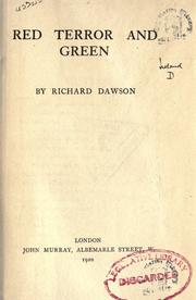 Red terror and green by Richard Dawson