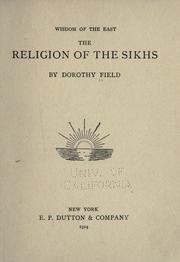Cover of: religion of the Sikhs