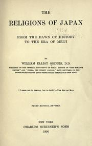 Cover of: The religions of Japan by William Elliot Griffis