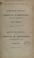 Cover of: Report of the proceedings of the tribunal of arbitration convened at Paris, 1893...
