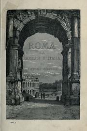 Cover of: Roma, la capitale d'Italia.