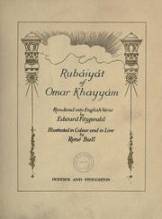 Cover of: Rubáiyát of Omar Khayyám by Omar Khayyam