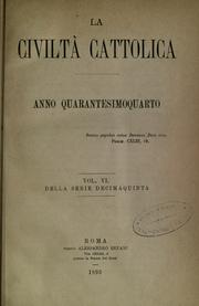 Cover of: La Civiltà cattolica by 