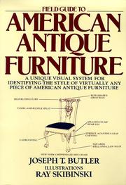 Cover of: Field guide to American antique furniture