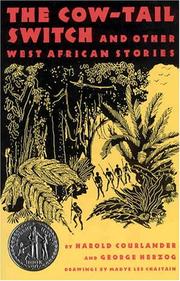 Cover of: The cow-tail switch, and other West African stories
