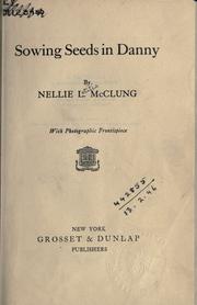 Cover of: Sowing seeds in Danny.