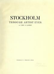 Cover of: Stockholm through artist eyes