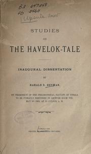 Cover of: Studies on the Havelok-tale