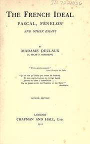 Cover of The French ideal