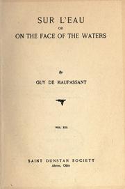 Cover of: [The  life work of Henri René Guy de Maupassant] by Guy de Maupassant