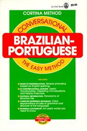 Conversational Brazilian-Portuguese by Edwin Bucher Williams, Edwin B. Williams, Marialice Pessoa