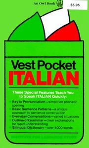 Cover of: Vest Pocket Italian