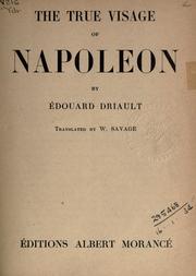 Cover of: true visage of Napoleon