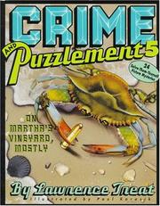 Cover of: Crime and Puzzlement 5: On Martha's Vineyard, mostly