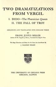 Cover of: Two dramatizations from Vergil