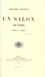 Cover of: salon de Paris, 1824 à 1864.