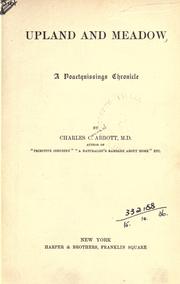 Cover of: Upland and meadow: a Poaetquissings chronicle