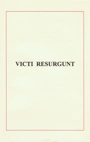 Cover of: Victi resurgunt: Fugitive patriotic and war verse of WWI written by Florence Earle Coates and compiled by Sonja N. Bohm