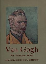 Cover of: Van Gogh, Vincent. by Théodore Duret