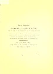Cover of: Visible speech, the science of universal alphabetics by Alexander Melville Bell