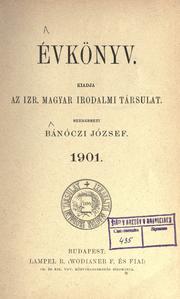 Cover of: Évkönyv