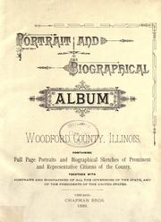 Cover of: Portrait and biographical album of Woodford County, Illinois