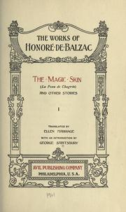 Cover of: The works of Honoré de Balzac... by Honoré de Balzac