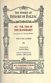 Cover of: works of Honoré de Balzac...
