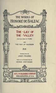 Cover of: The works of Honoré de Balzac... by Honoré de Balzac