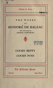 Cover of: Works. by Honoré de Balzac