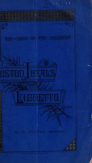 Cover of: The child of the regiment by Gaetano Donizetti