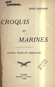 Cover of: Croquis et marines: scènes, types et tableaux.