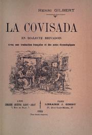 Cover of: covisada: en dialecte brivadois, avec une traduction française et des notes étymologiques.