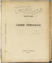 Cover of: L' homme approximatif. by Tristan Tzara